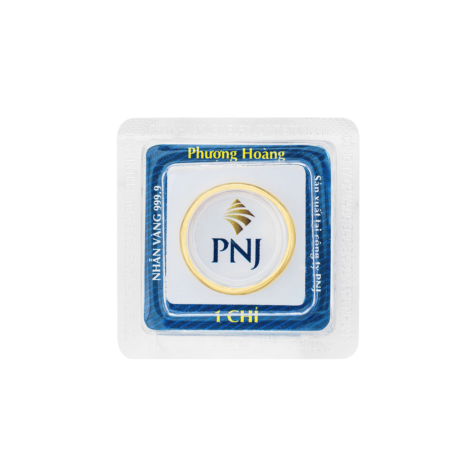 Chi tiết vàng nhẫn trơn PNJ