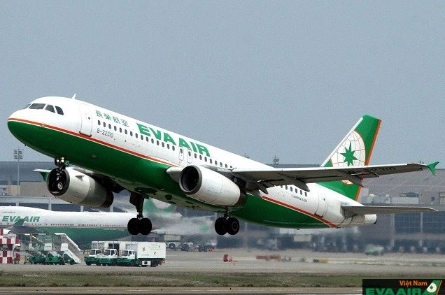 Chuyến bay của Eva Air cất cánh