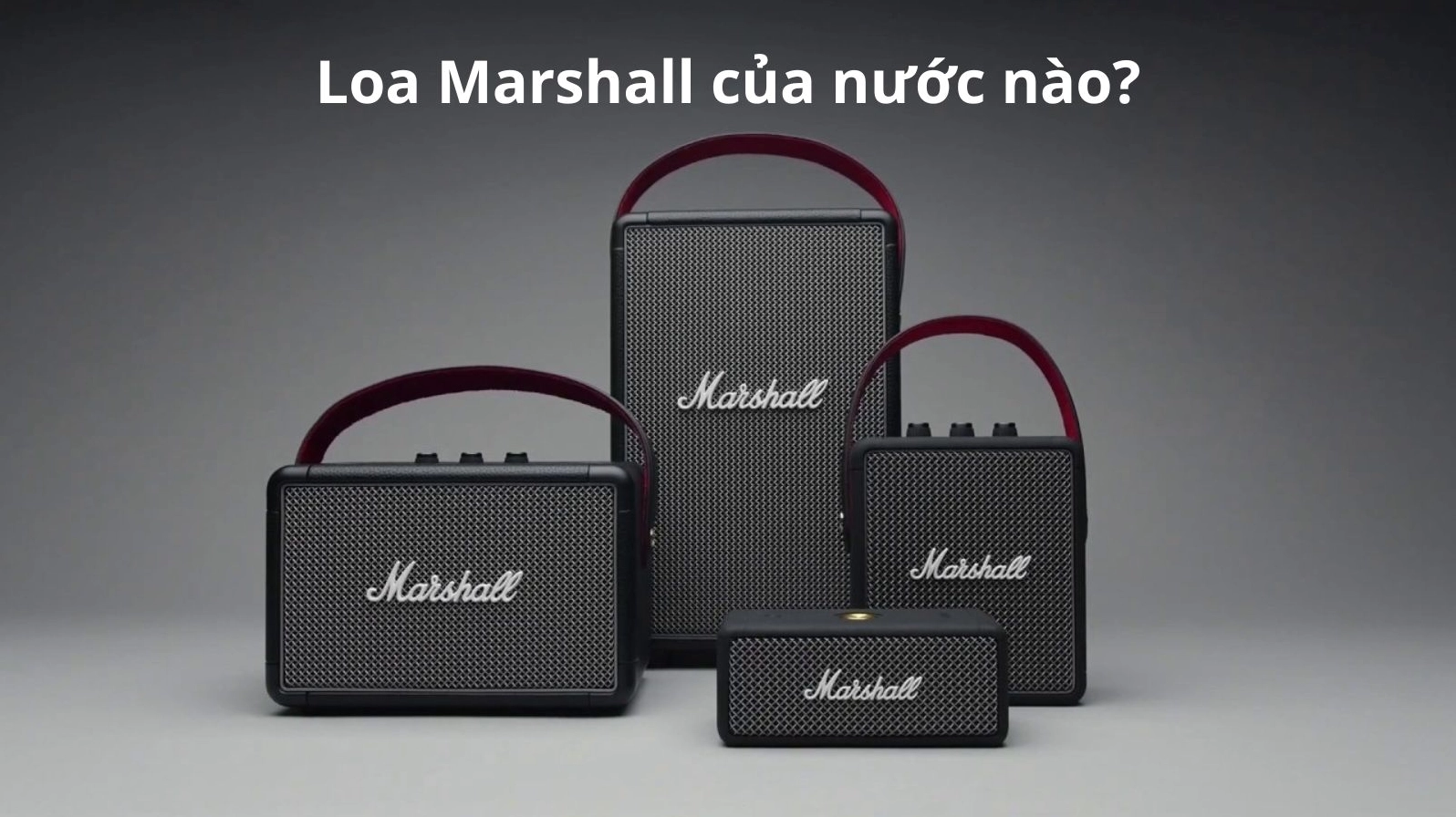 Công nghệ kết nối trên loa Marshall