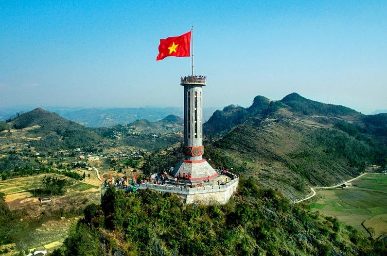 Cột cờ Lũng Cú biểu tượng của cực Bắc Việt Nam