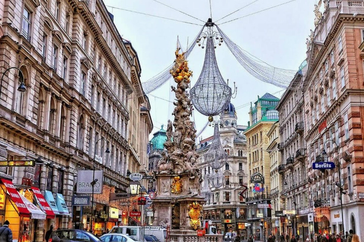 Cung điện Hofburg tráng lệ tại Vienna