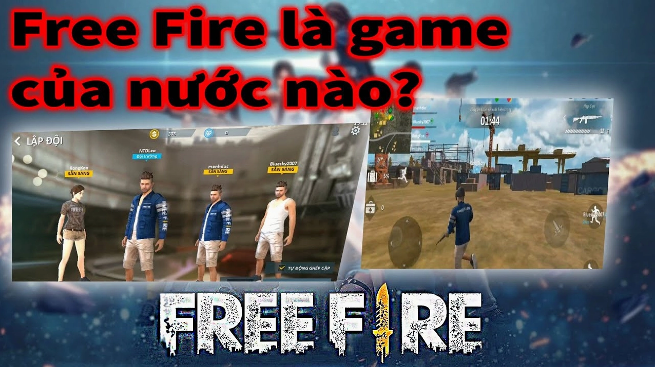 Giao diện game Free Fire trên điện thoại