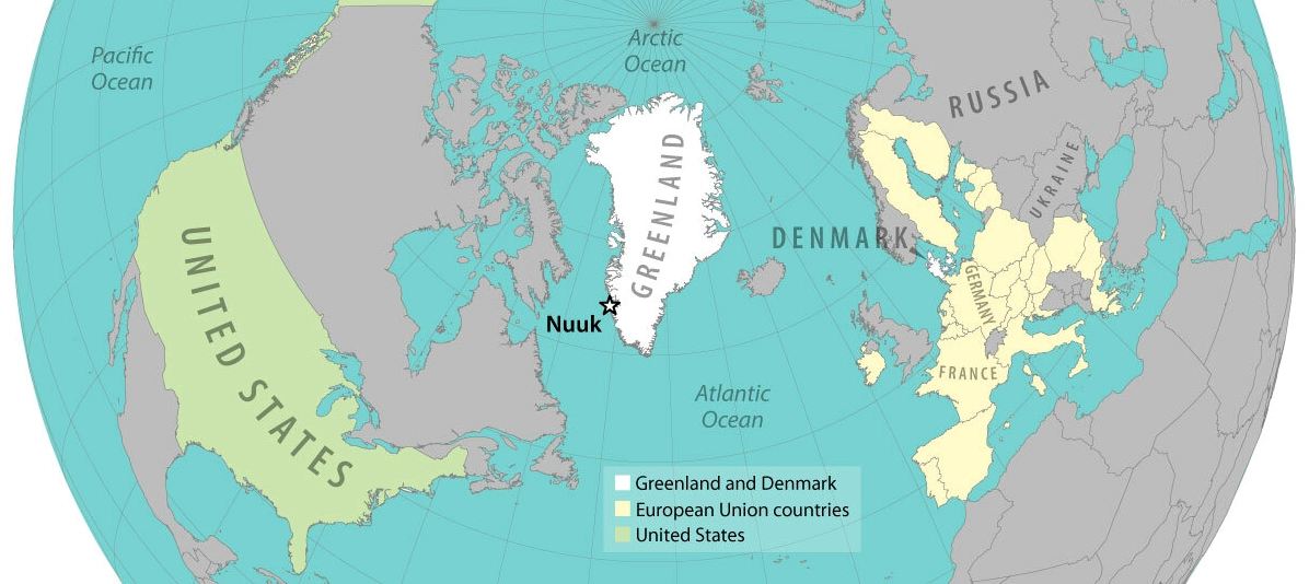Greenland là nước nào - ảnh bản đồ và cờ