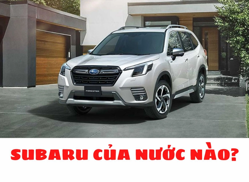 Hình ảnh một chiếc Subaru WRX thể thao hiện đại