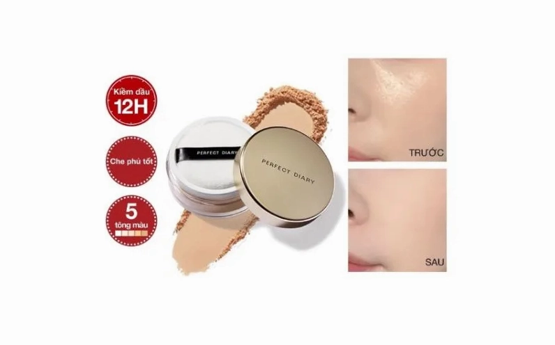 Hình ảnh tổng quan về thương hiệu Perfect Diary