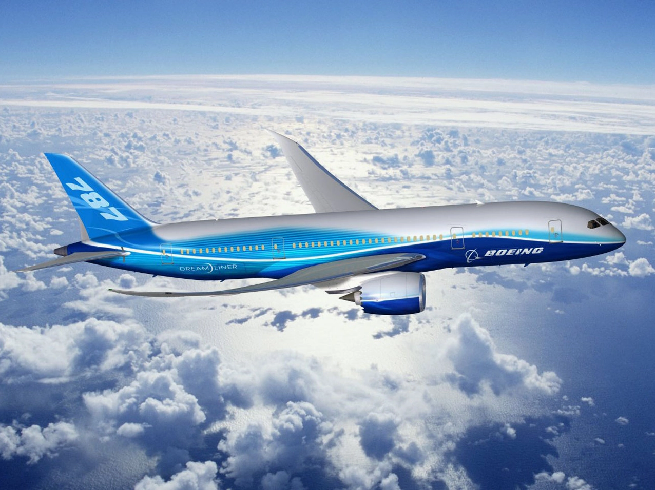 Khách hàng và máy bay Boeing