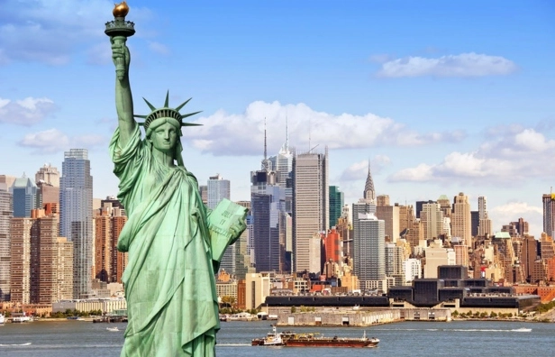 Khung cảnh thành phố New York tráng lệ