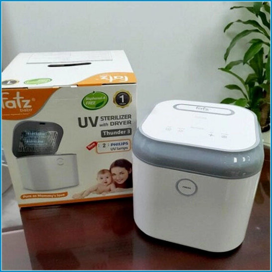 Máy tiệt trùng Fatzbaby - Tiêu diệt vi khuẩn hiệu quả
