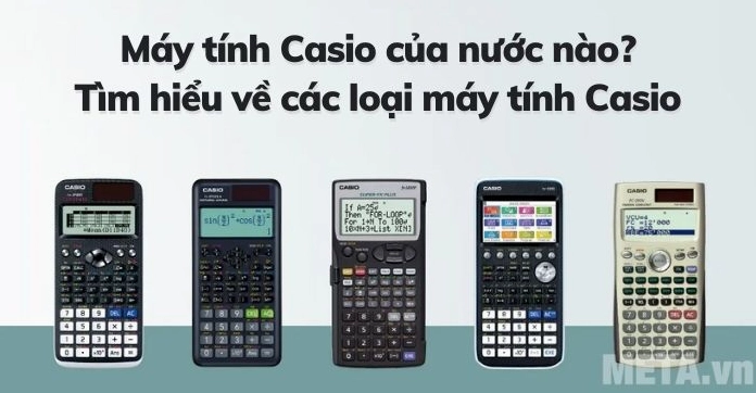Máy tính Casio của nước nào