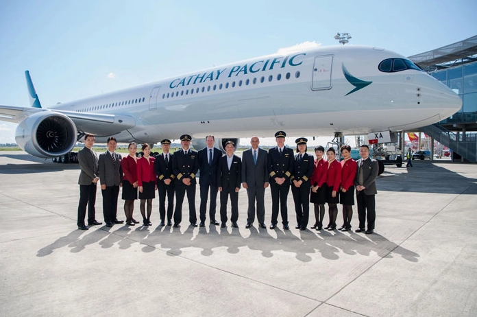 Nội thất khoang hạng Thương gia của Cathay Pacific
