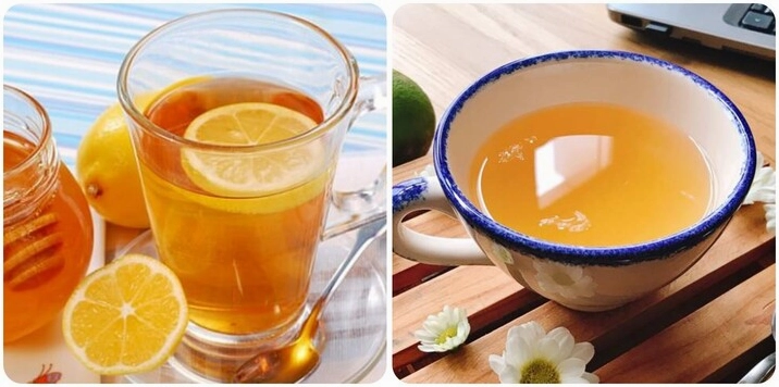 Pha nước chanh mật ong giảm cân