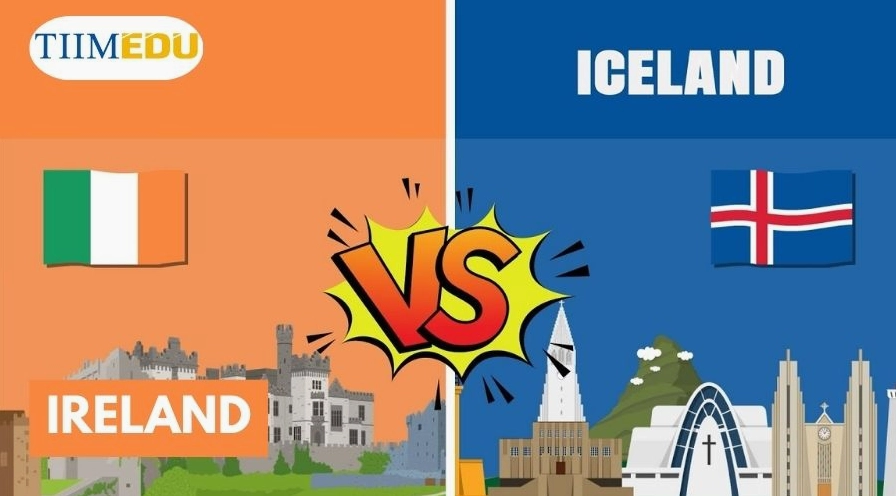 Phân biệt Ireland và Iceland