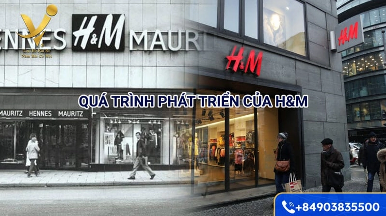 Quá trình phát triển của thương hiệu HM