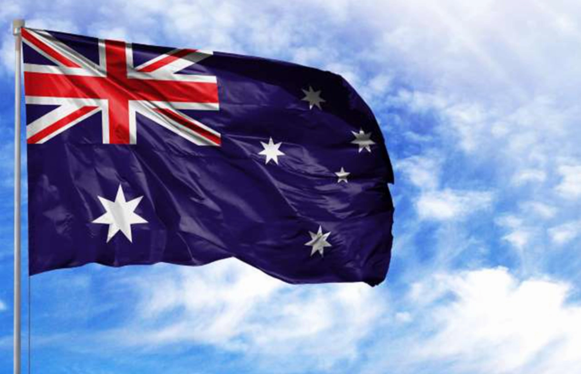 Quốc kỳ Australia và Liên minh Châu Âu