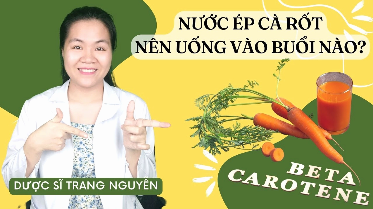Quy trình làm nước ép cà rốt