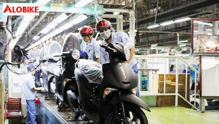 Quy trình sản xuất hiện đại tại Yamaha