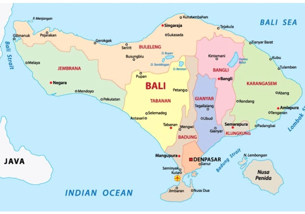 Ruộng bậc thang ở Bali