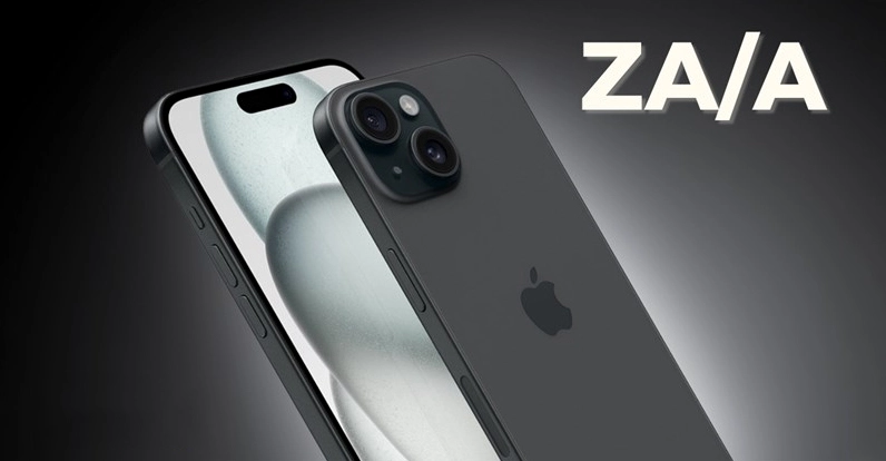 Số serial iPhone với ký hiệu ZA