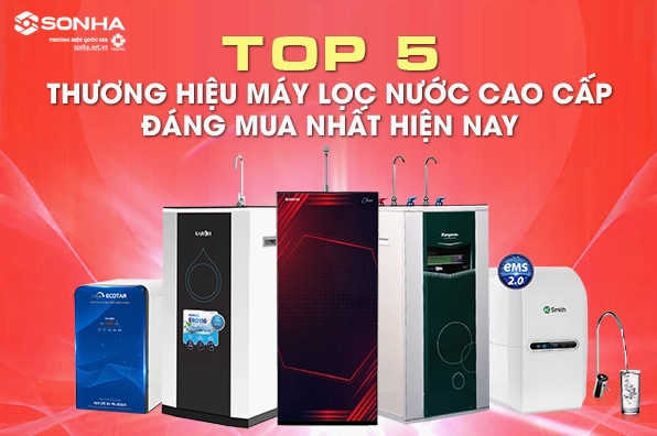Thị trường máy lọc nước đa dạng mẫu mã và công nghệ