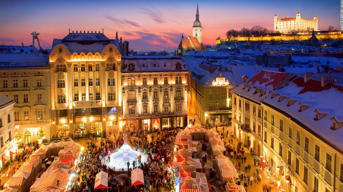 Thủ đô Bratislava xinh đẹp của Slovakia