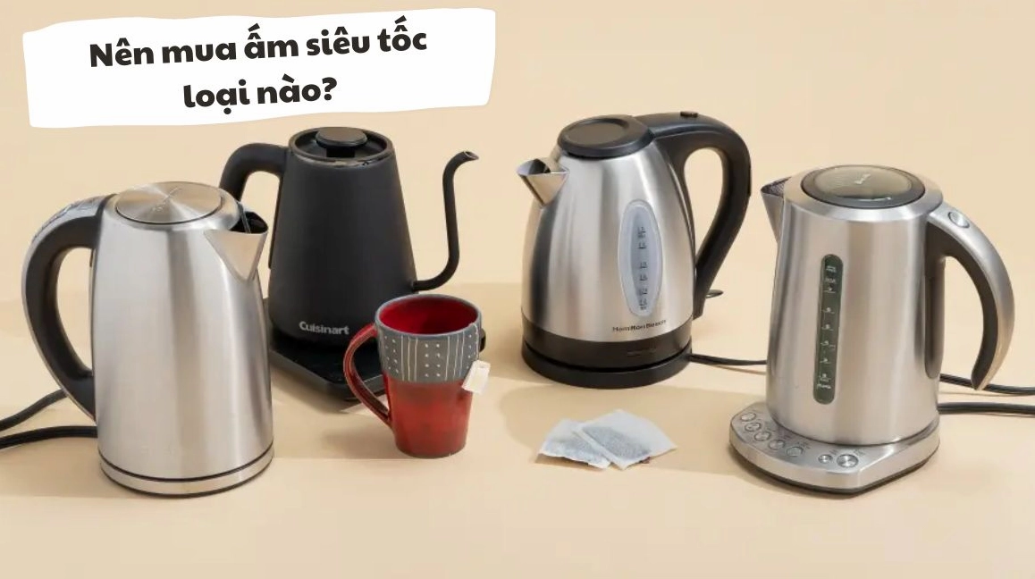 Thương hiệu ấm đun nước siêu tốc uy tín