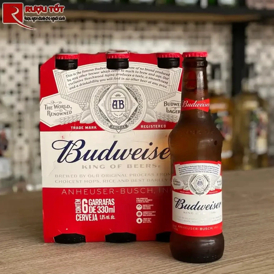 Thưởng thức bia Budweiser với món ăn