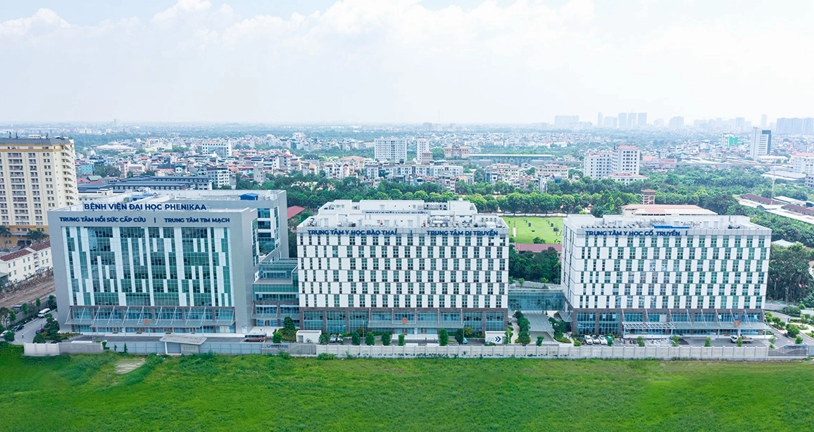 Toàn cảnh khu phức hợp Phenikaa Mec