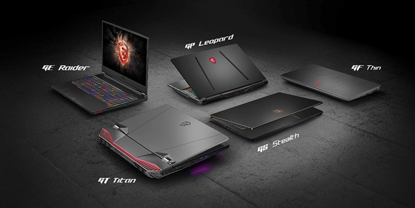 Tổng hợp các mẫu laptop MSI tại cửa hàng