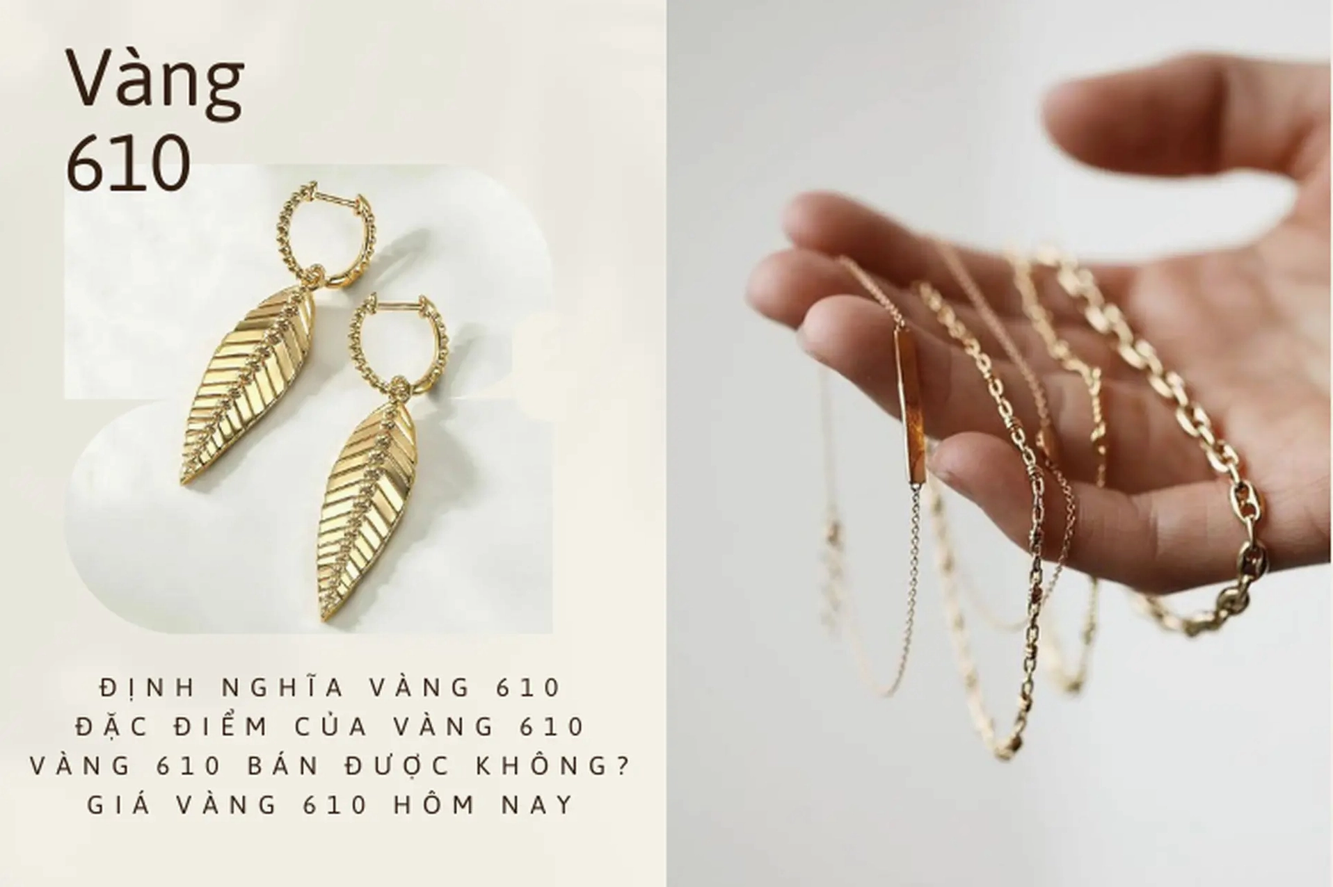 Trang sức vàng 610