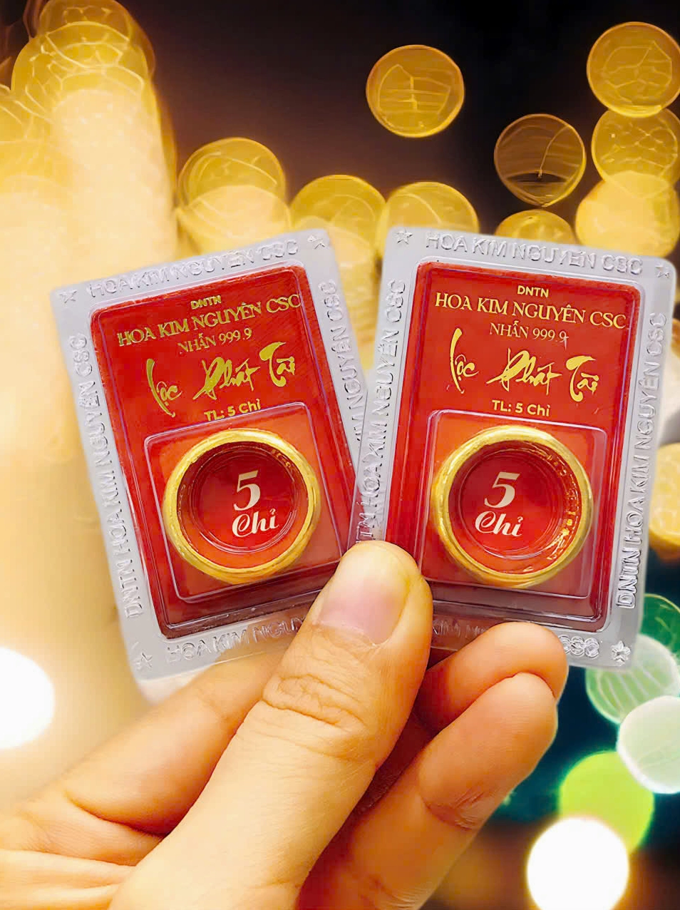 Trang sức vàng tại Tiệm Vàng Hoa Kim Nguyên Đà Nẵng
