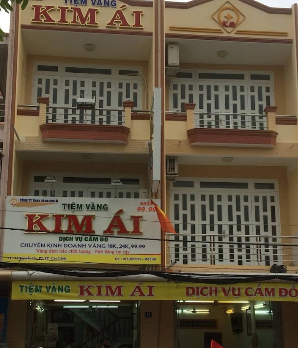 Trang sức vàng tối giản tại Tiệm Vàng Kim Ái