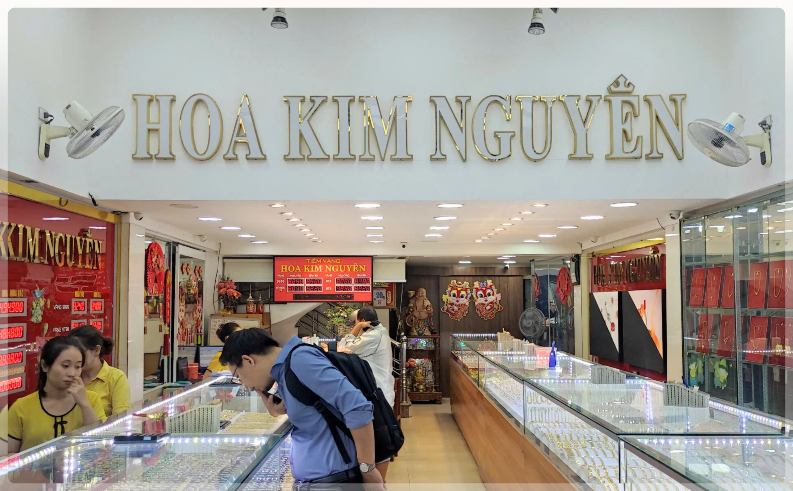 Ưu đãi hấp dẫn tại Tiệm Vàng Hoa Kim Nguyên