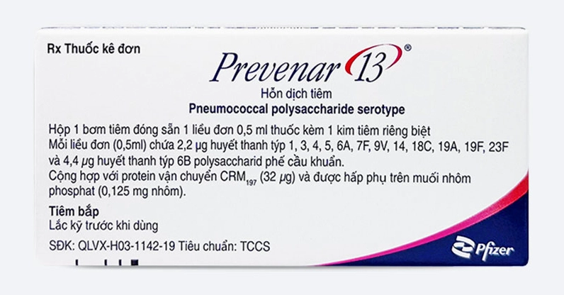 Vắc xin Prevenar 13 của Pfizer