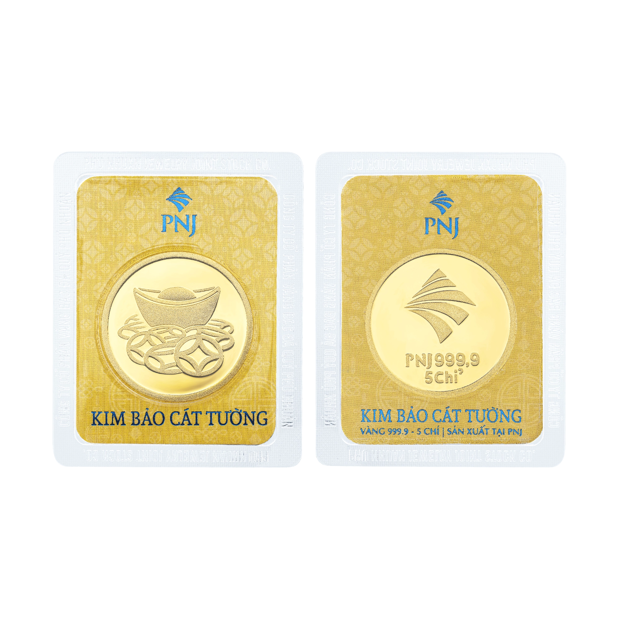 Vàng Tài Lộc 5 chỉ 24K PNJ Kim Bảo Cát Tường