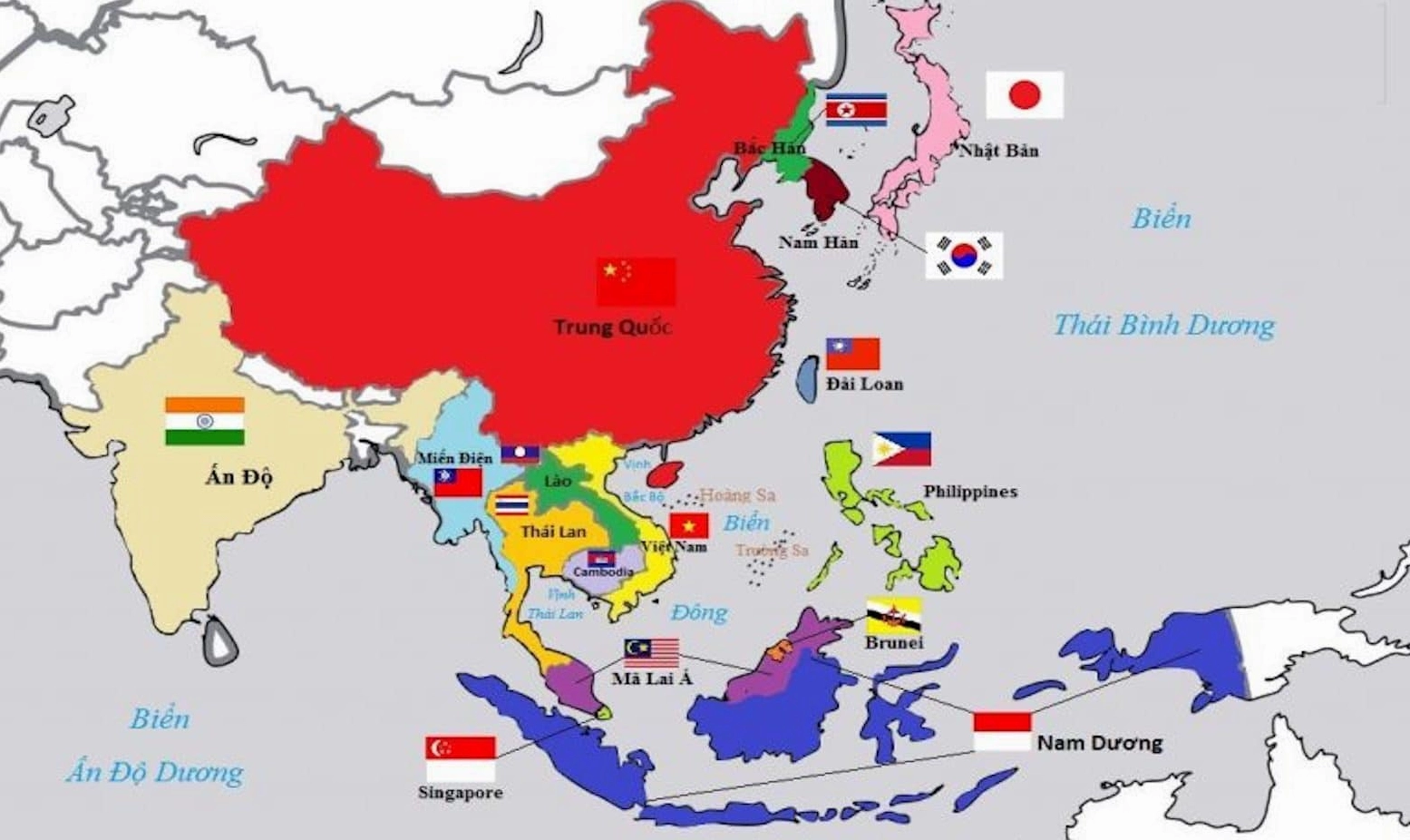 Vùng đất và lãnh thổ Nam Dương