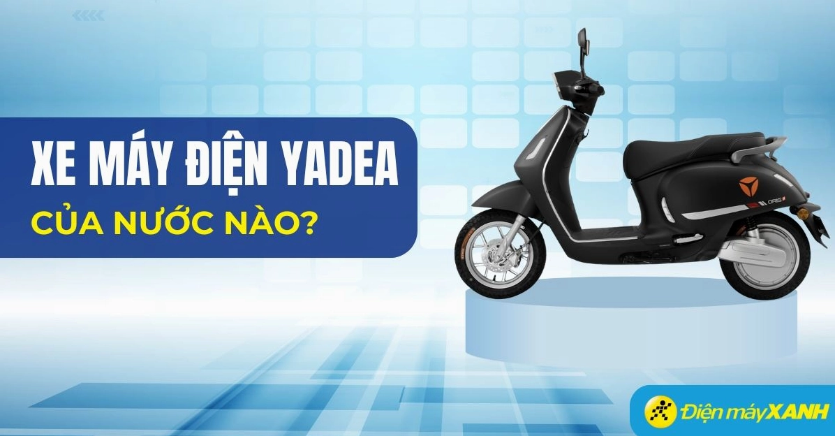 Xe máy điện Yadea - Nguồn gốc và sự phát triển